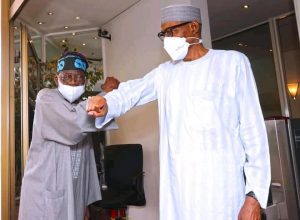 Buhari hosts Tinubu in Abuja
