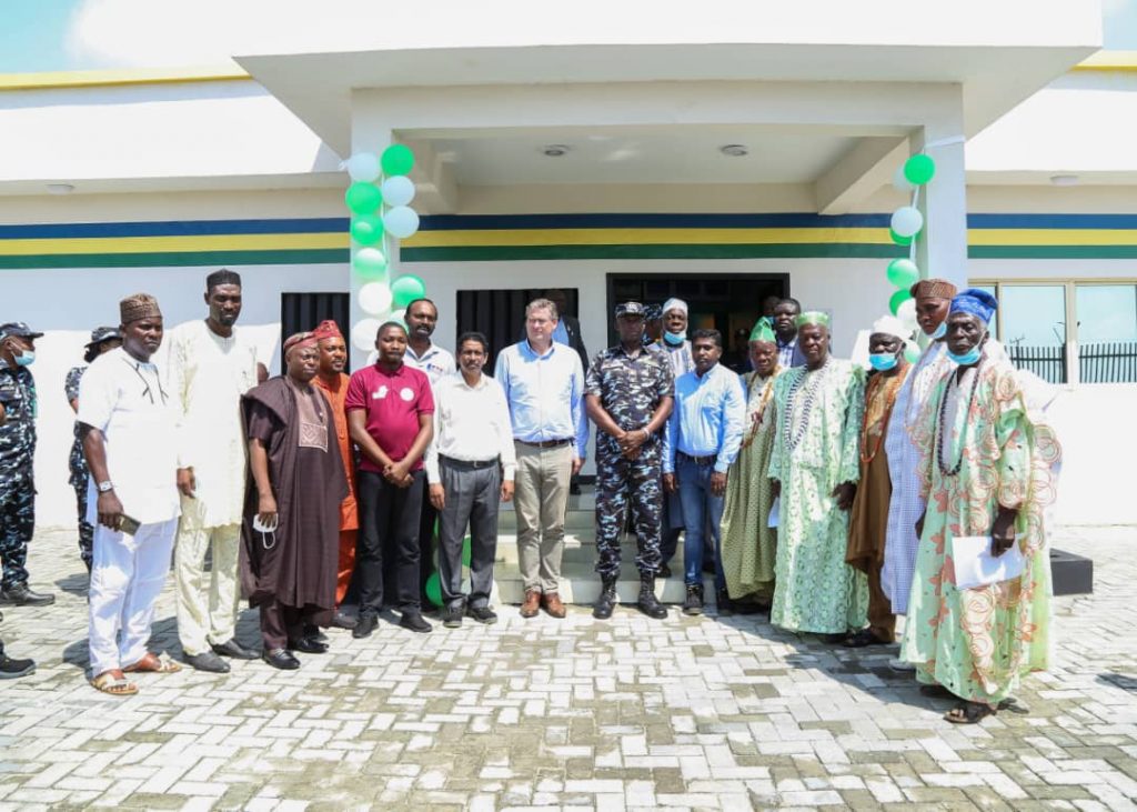 CP Odumosu commissions a police station in Lekki Free Zone