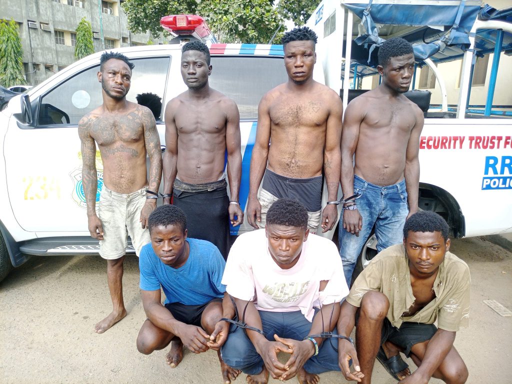 Traffic robbers in Lagos