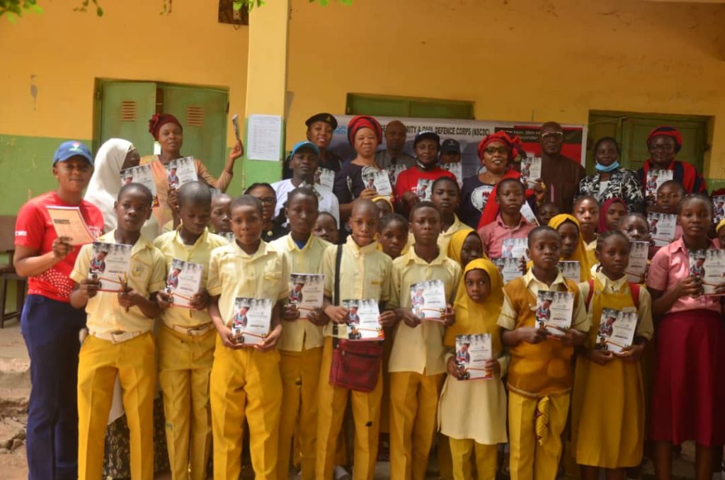 sensitization campaign to schools in the FCT and its environs to bring attention to issues such as Gender-based violence, Violence Against Women and Girls, Gender Equality, Reproductive Rights and Kidnapping of School Children who undoubtedly, are future leaders of this great nation