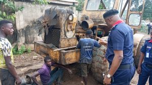 Illegal Mining Sites Uncovered in Ikorodu, NSCDC Wades in.