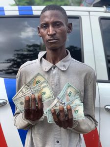POLICE Recover fake Dollar notes