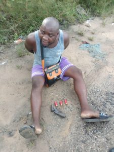 Police Rescue Kidnap Victim, Dealt With Armed Robbers and Seize Deadly Weapons