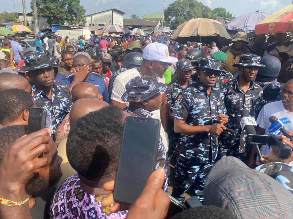 Police assure Ladipo Market Traders of Peace