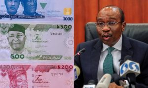 EMEFIELE AND THE new naira notes