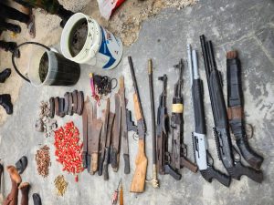 SEIZED WEAPONS
