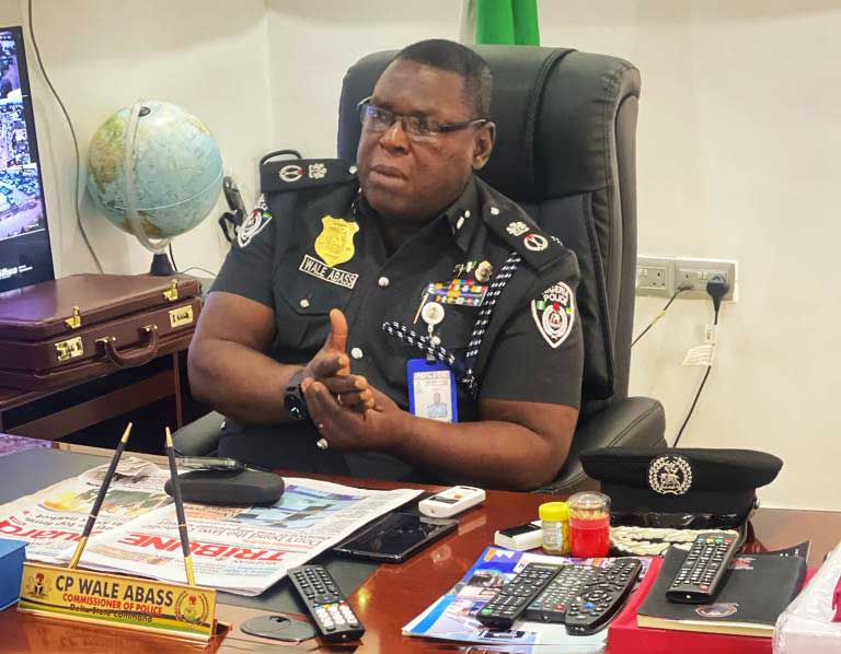CP Wale Abass, Delta State Commissioner of Police