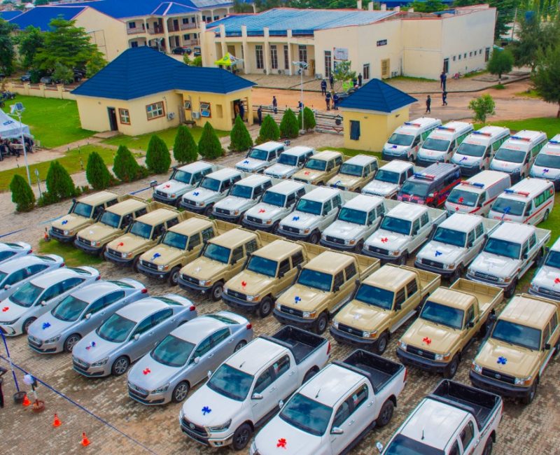 Aregbesola Commissions 93 Operational Vehicles For NSCDC for Improved Efficiency
