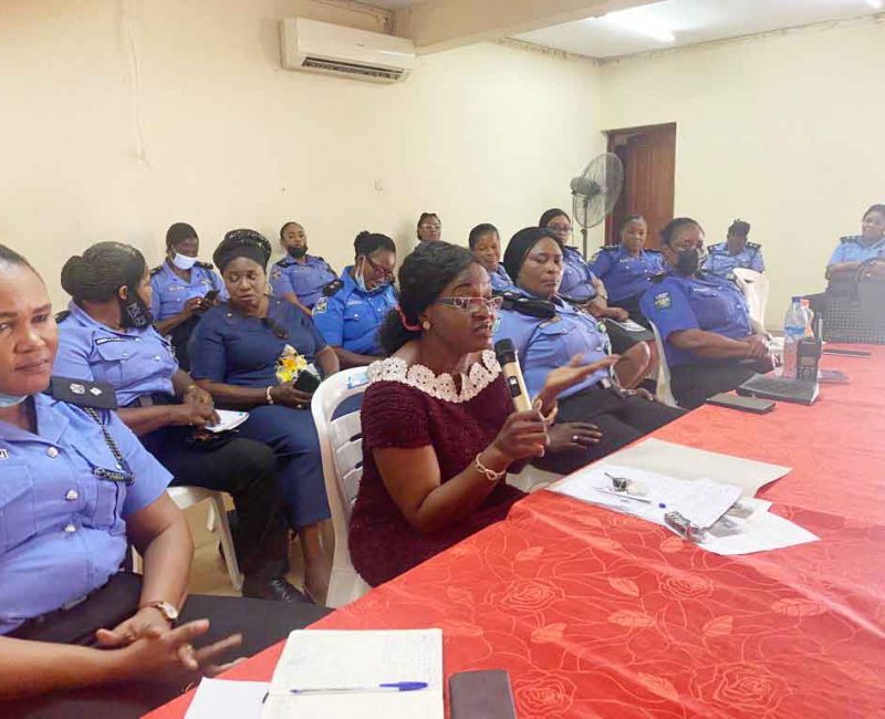 Female police counselling