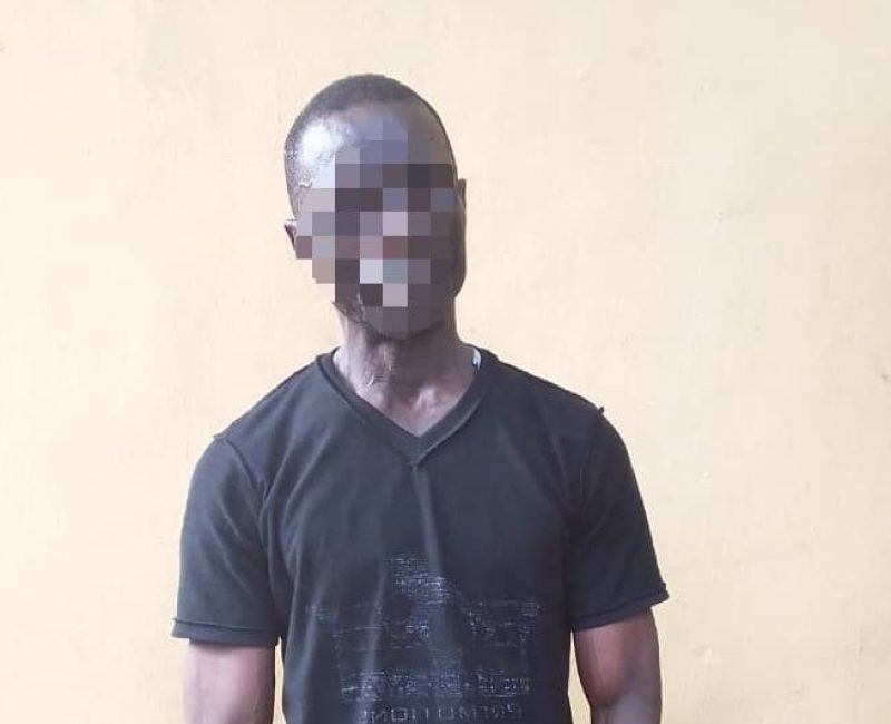 POLICE ARRESTS ONE FOR ABDUCTION
