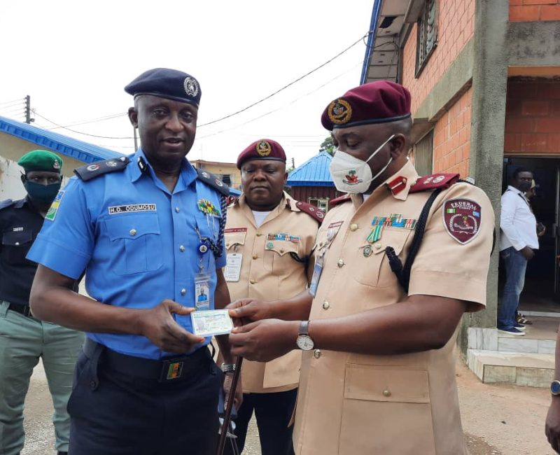 The Commissioner of Police Nigeria Police Lagos State Command CP Hakeem Odumosu today at FRSC Ojodu Driver's licence centre reiterated that obtaining a driver's licence is a civic responsibility of all drivers plying on Lagos road.