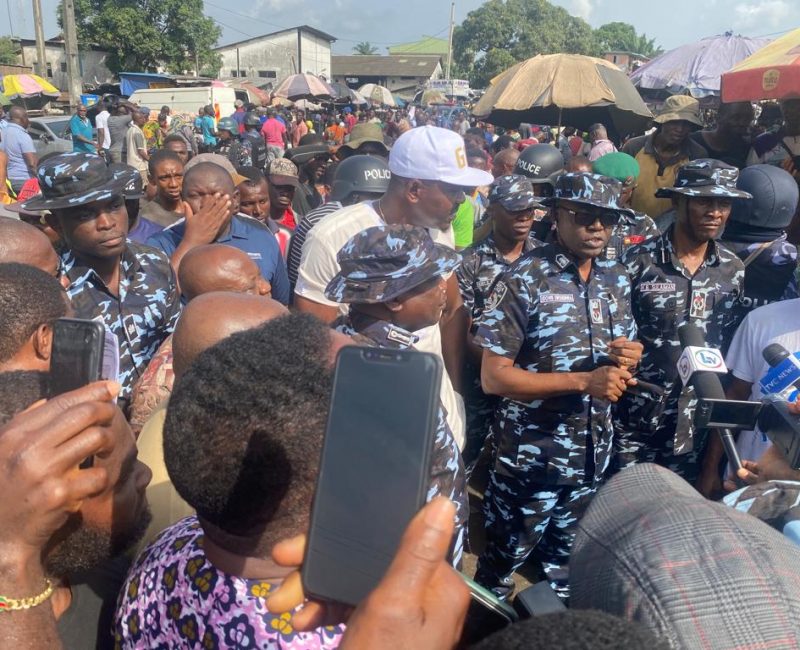 Police assure Ladipo Market Traders of Peace