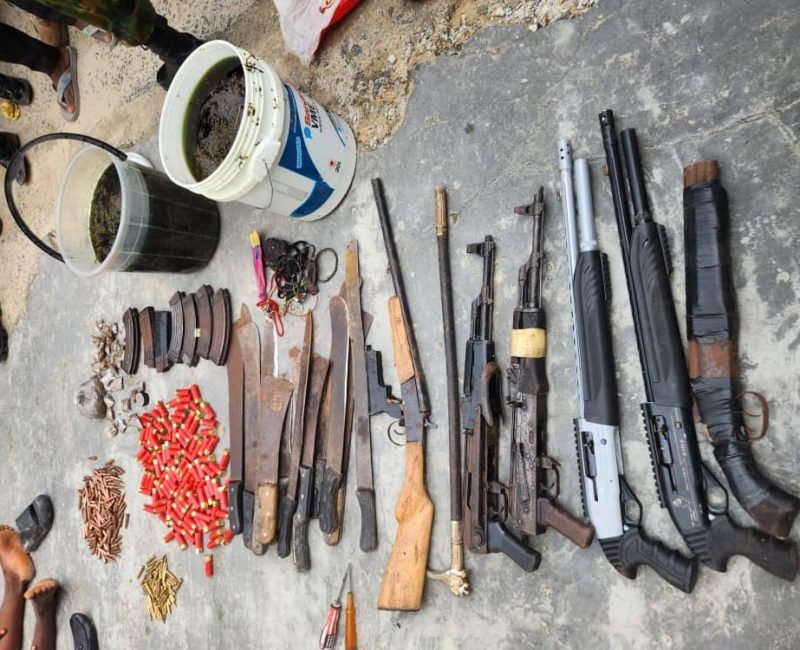 SEIZED WEAPONS