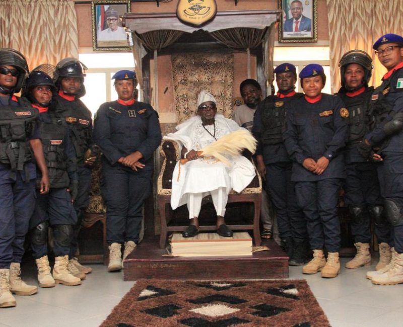 Special Female Squad (SFS) Visits The Akran of Badagry2