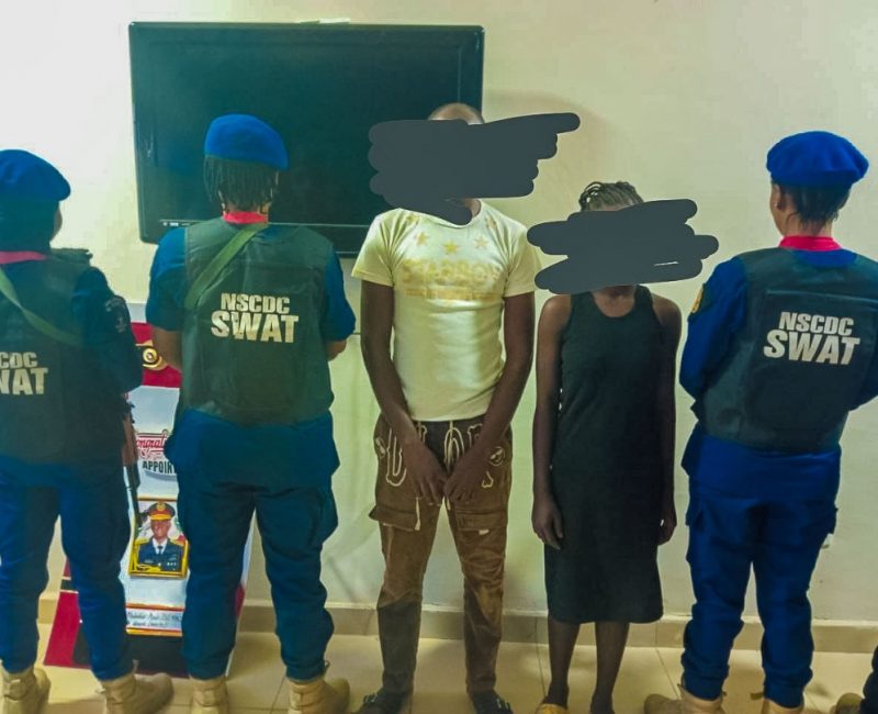SUSPECTED RAPIST IN NSCDC NET FOR DEFILING 14 YEAR OLD NIECE.
